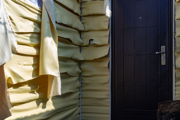 Melted Siding Replacement in Plano