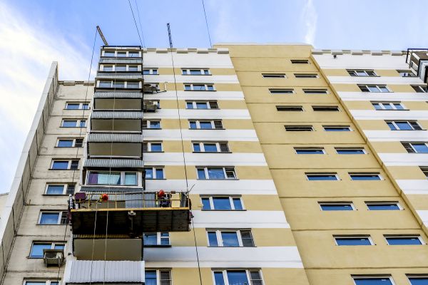 Building Cladding Installation in Plano